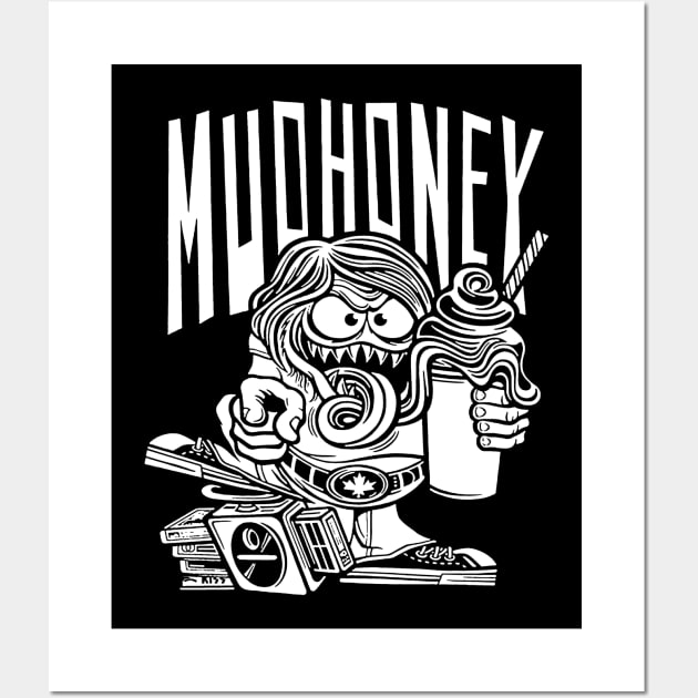 Mudhoney Wall Art by CosmicAngerDesign